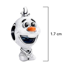 Charm Inspirado Pan 1:1 Olaf, Plata .925