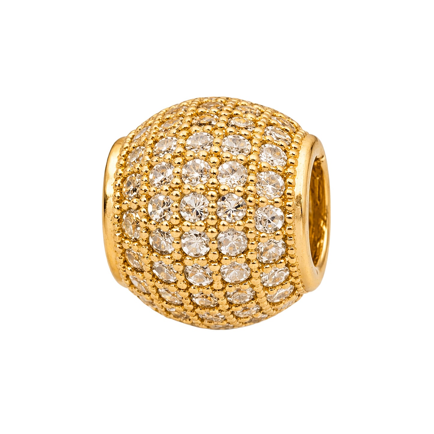 Dije Bola de Fuego Oro 14K