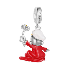 Charm Inspirado Gnoc 1:1 Coco Liso, Plata .925