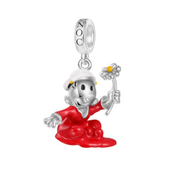 Charm Inspirado Gnoc 1:1 Coco Liso, Plata .925