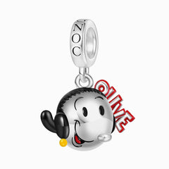 Charm Inspirado Gnoc 1:1 Olive, Plata .925