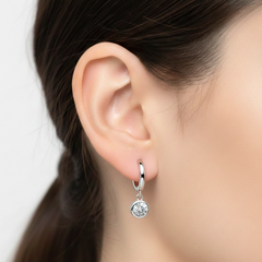 Huggies Circonia Colgante Plata .925