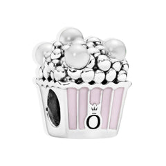 Charm Inspirado Pan 1:1 Cajita de Palomitas Plata .925