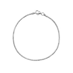 Pulsera Espuma Diamantada Plata .925