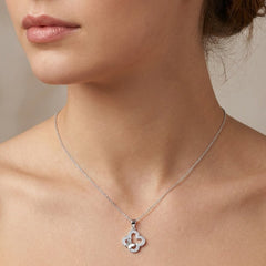 Juego Inspirado Van C Micro Circonias con Mariposa Lisa Plata .925