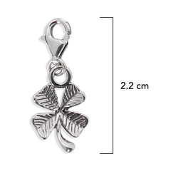Charm Inspirado Pan Trébol Plata .925