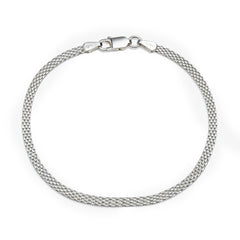 Pulsera Estilo Bismark 2.6 mm Plata .925