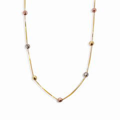 Collar Florentino Viviana Diamantado Oro 10K