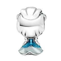 Charm Inspirado Pan 1:1 Princesa Cenicienta Plata .925