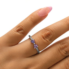 Anillo Pan 1:1 Moño de Circonias, Plata .925