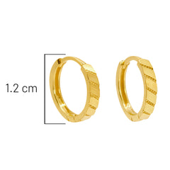 Huggies Diamantadas Oro 10K