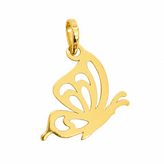 Dije Mariposa Volando Oro 14K