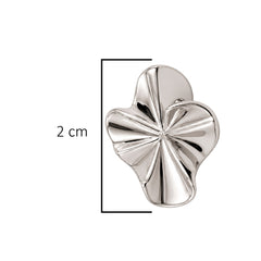 Arete Bloom Colección Florecer Plata .925 con Rodio