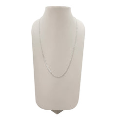 Cadena Cubana 4mm Abierta Plata .925