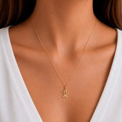 Dje Ángel de la Guarda Oro 14k