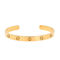 Brazalete Cartier 1:1 Plata .925 con Baño de Oro 18 k