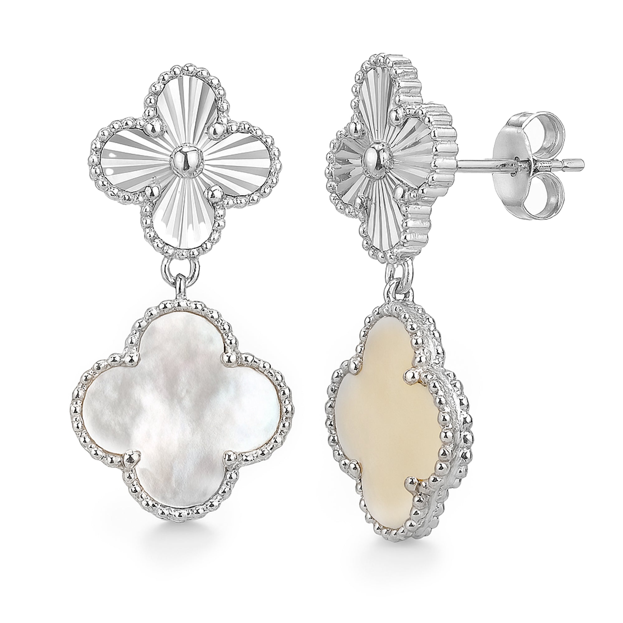 Arete inspirado Van Plata .925
