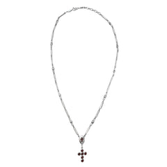 Rosario Cruz con Circonias Plata .925