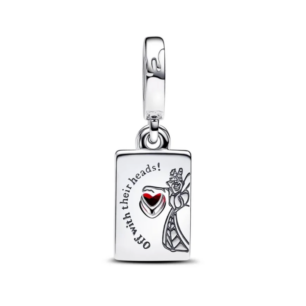 Charm Inspirado Pan 1:1 Reina de Corazones Plata .925