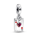 Charm Inspirado Pan 1:1 Reina de Corazones Plata .925