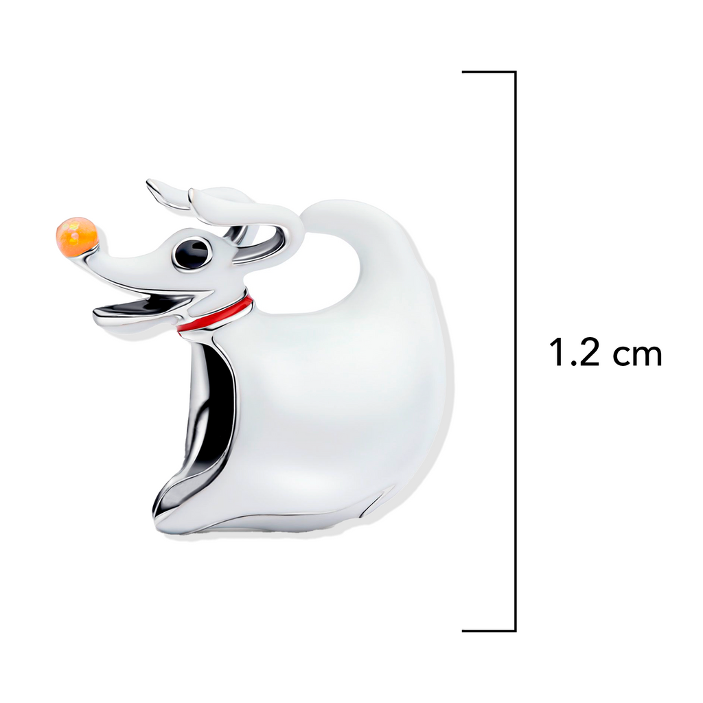 Charm Inspirado Pan 1:1 Zero Extraño Mundo de Jack Plata .925