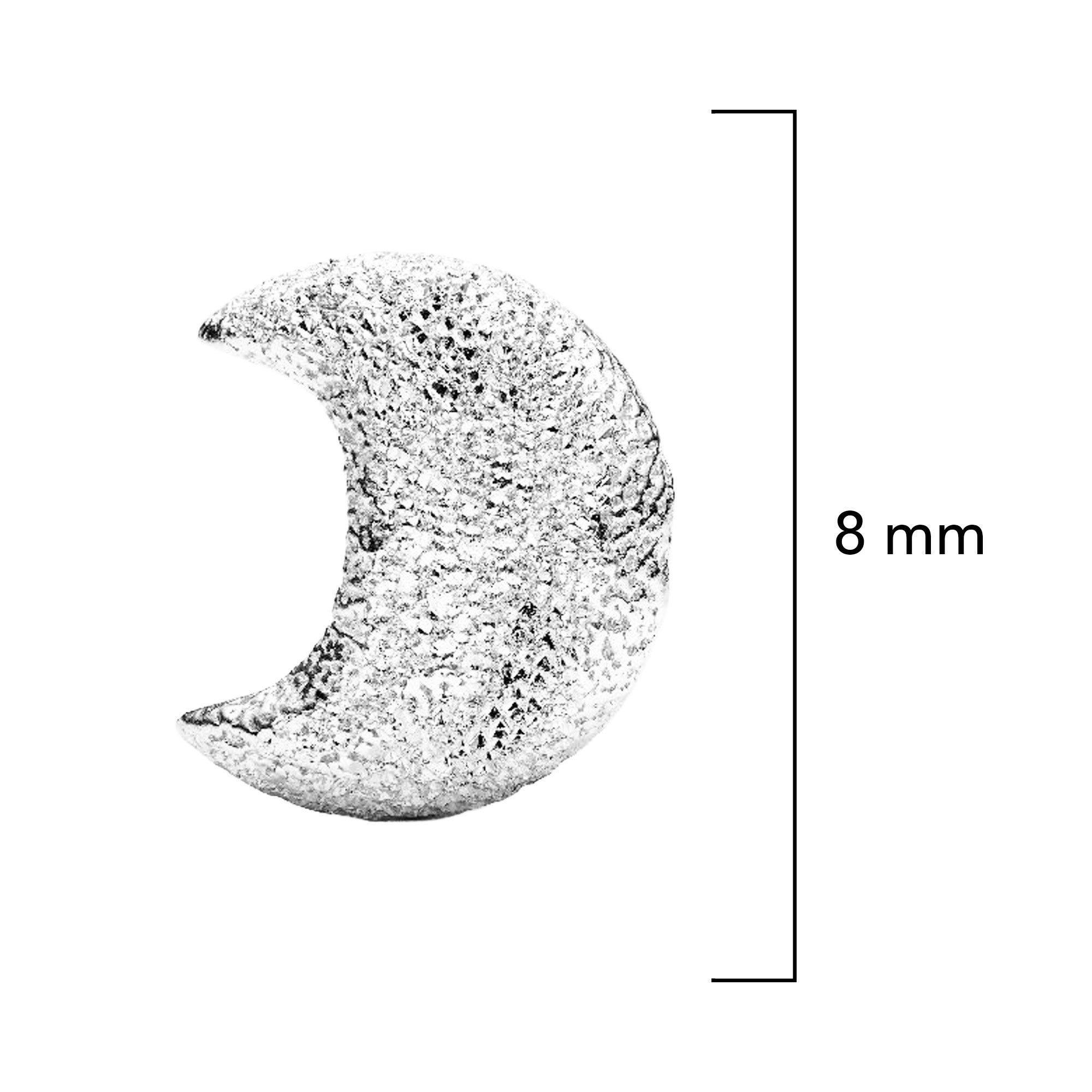 Charm Inspirado Pan 1:1 Luna Arenada Plata .925