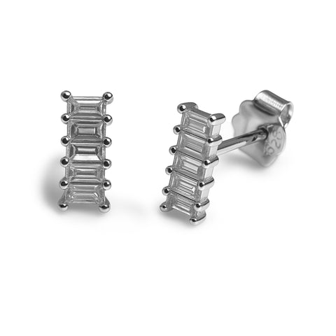 Broquel baguette Plata .925