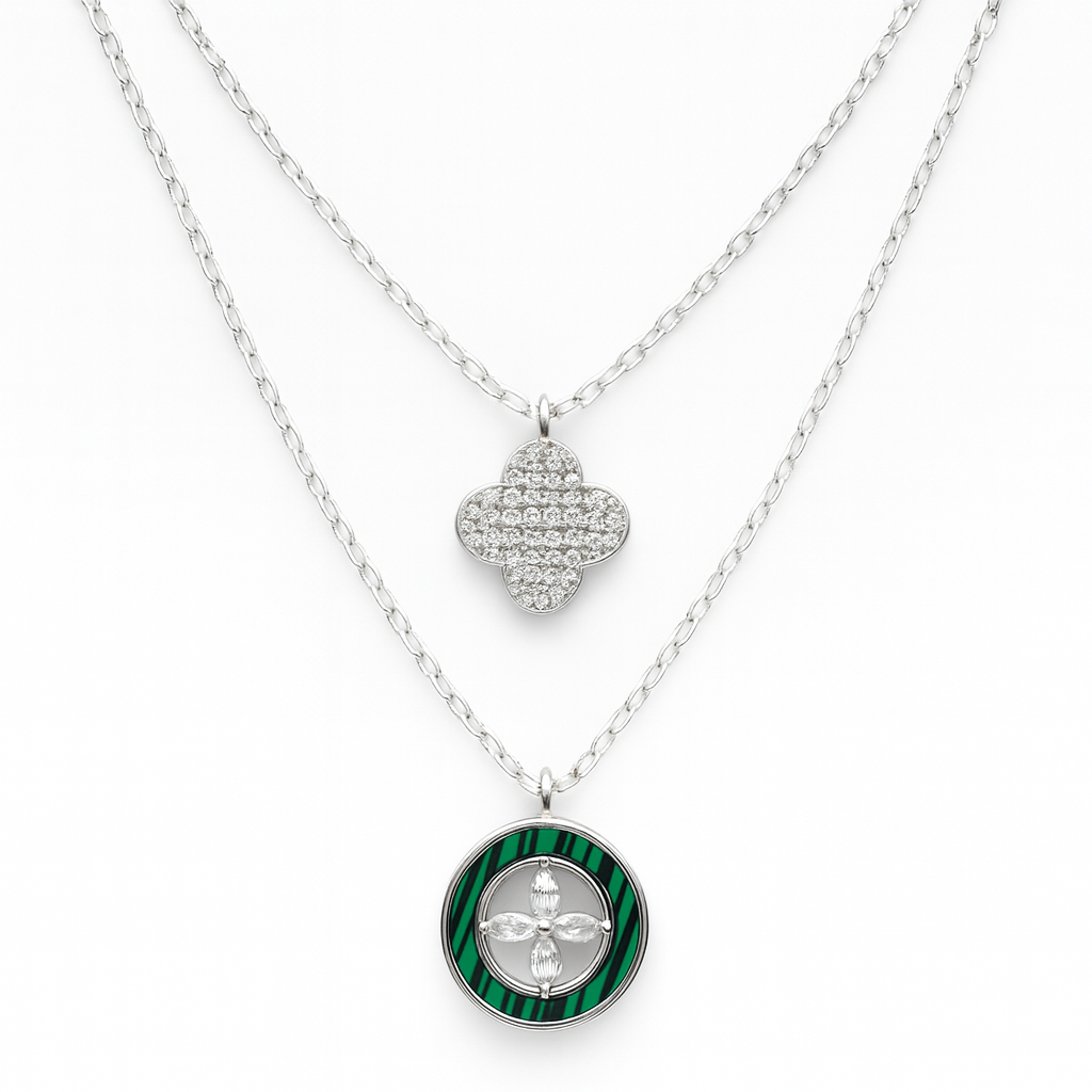 COLLAR VAN CLEEF PLATA .925