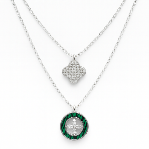 COLLAR VAN CLEEF PLATA .925