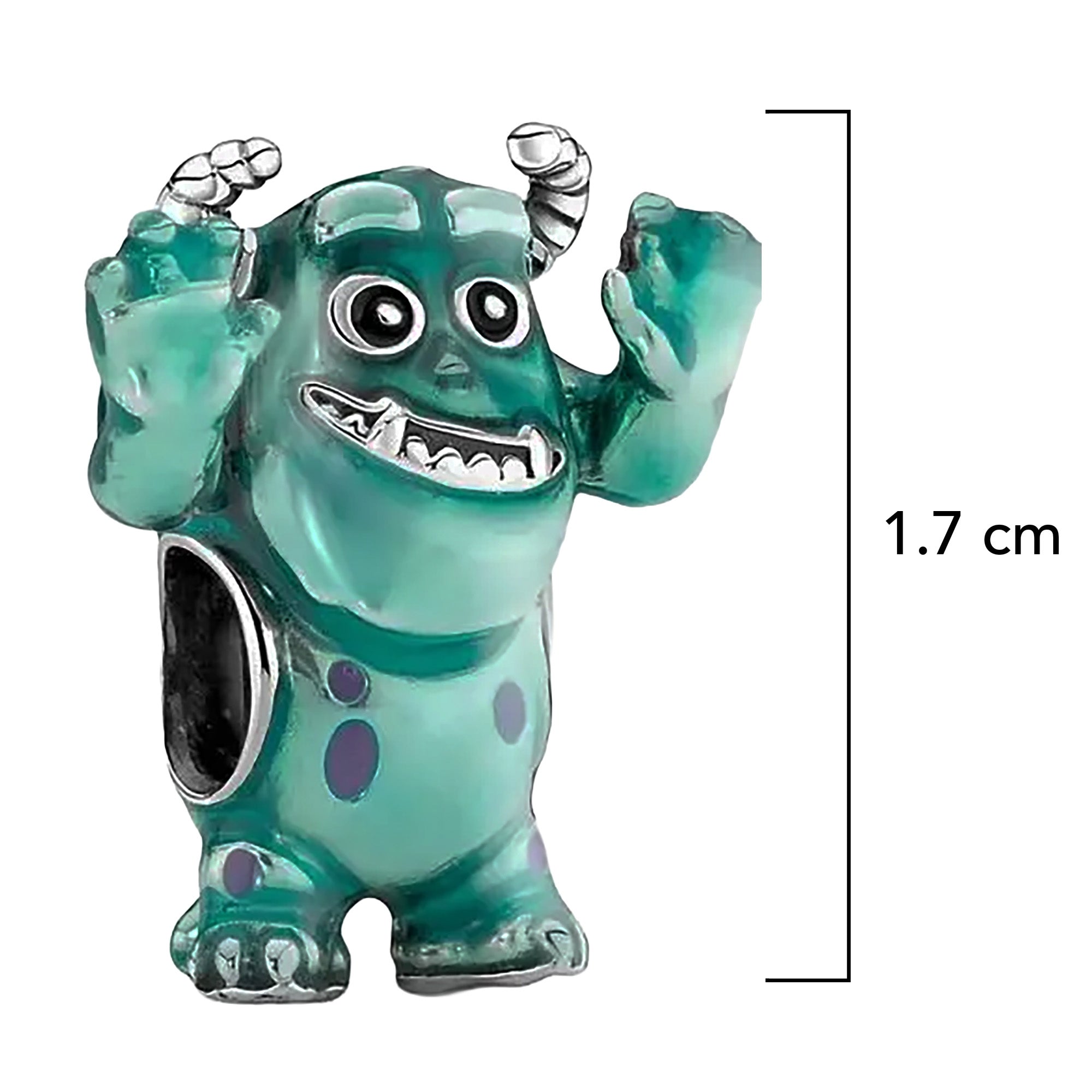 Charm Inspirado Pan 1:1 Sully, Plata .925