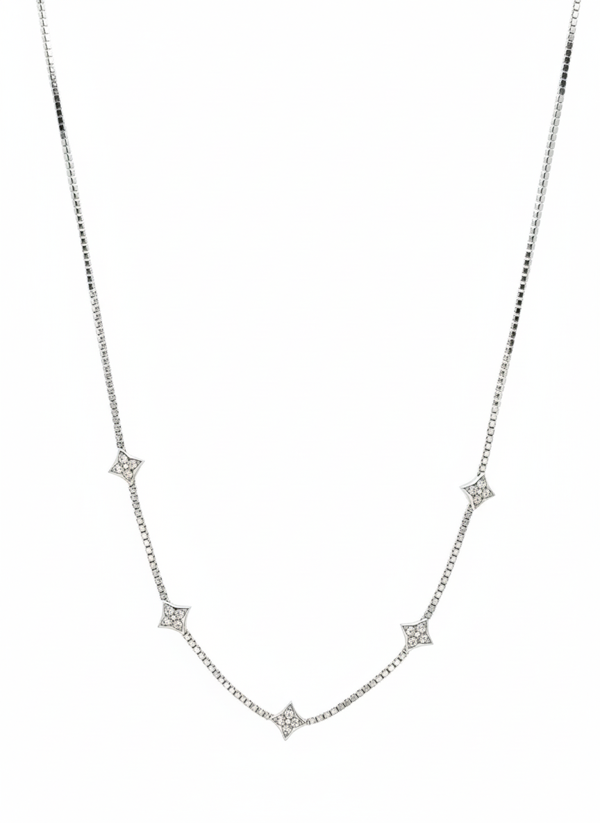 COLLAR LOUIS VUITTON PLATA .925