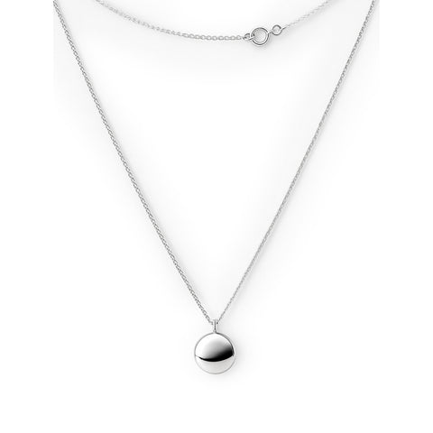COLLAR CIRCULO PLATA .925