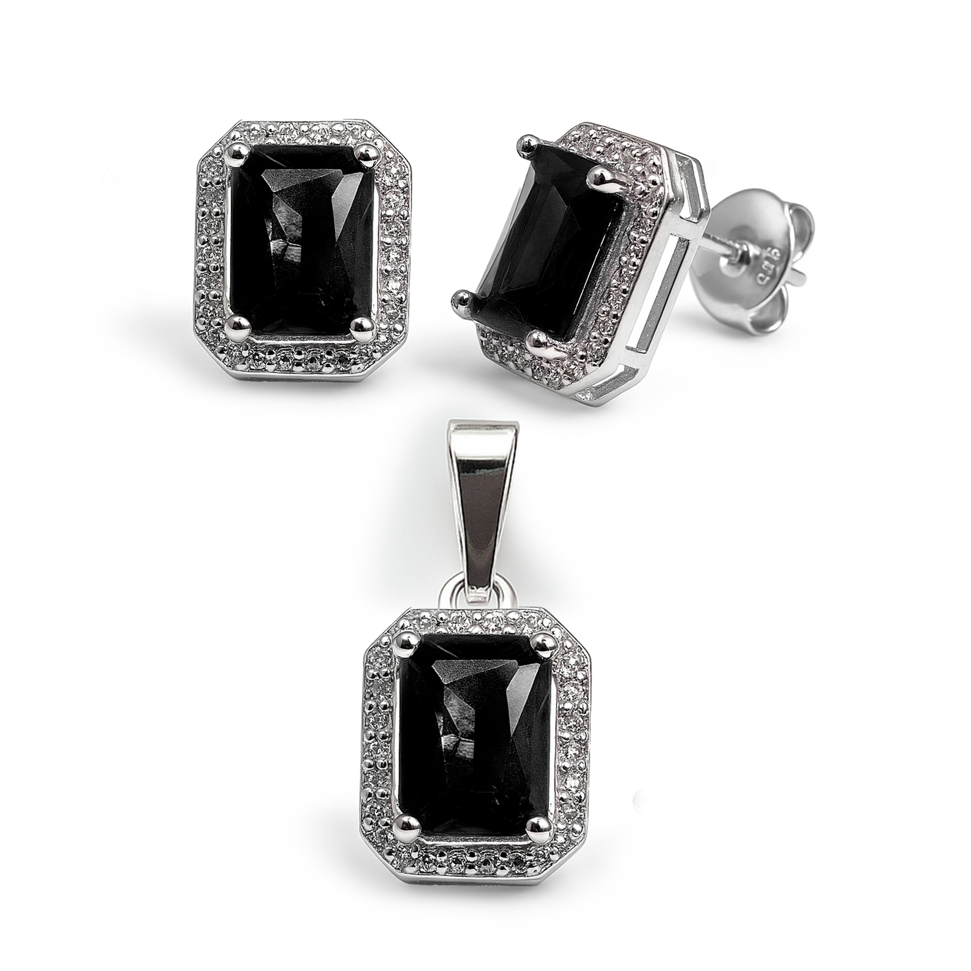 Set circonia Plata .925