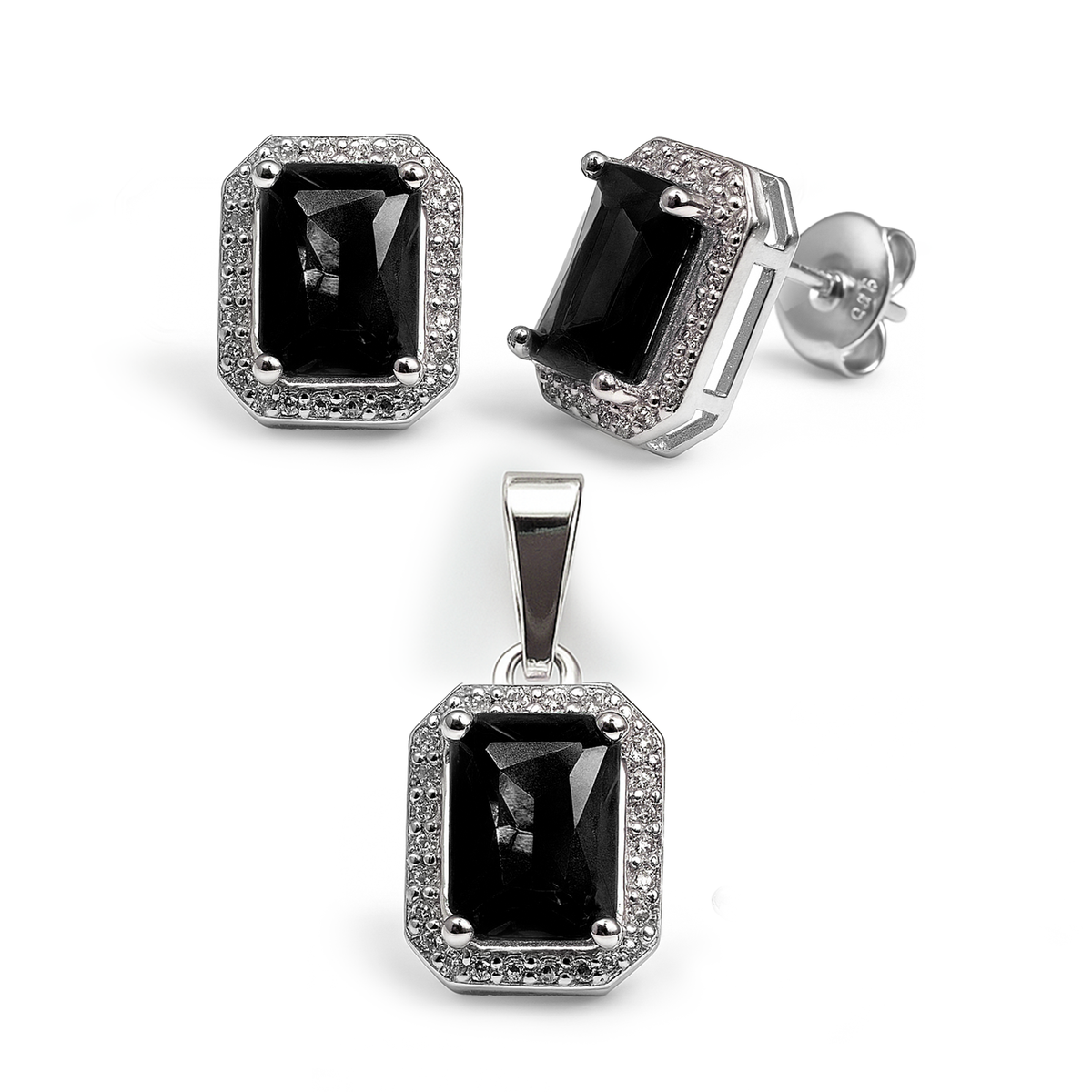 Set circonia Plata .925