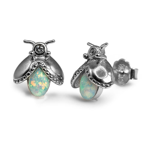 Broquel luciernaga Plata .925