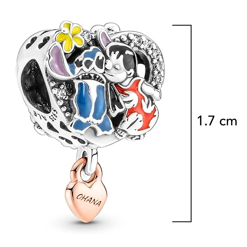 Charm Inspirado Pan 1:1 Ohana, Plata .925