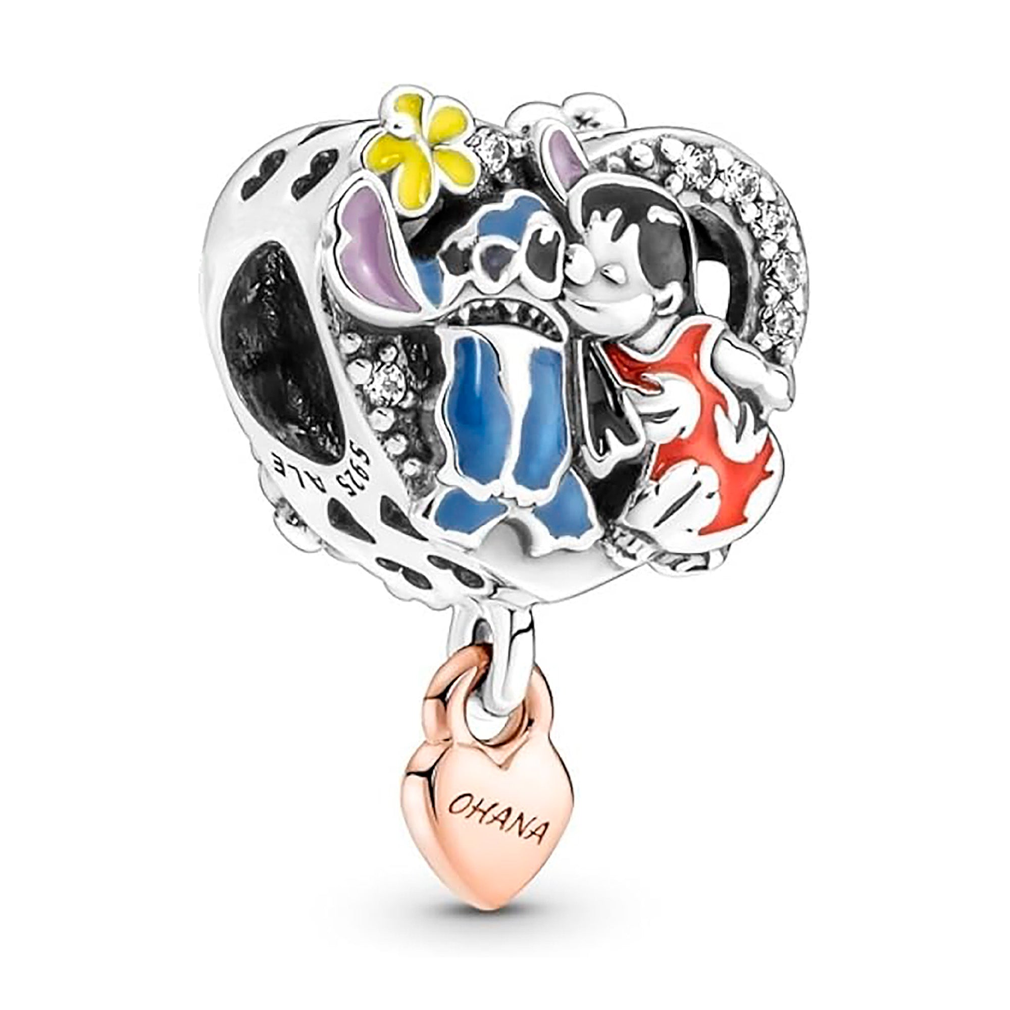 Charm Inspirado Pan 1:1 Ohana, Plata .925