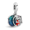 Charm Inspirado Pan 1:1 Lilo y Stitch Familia, Plata .925