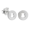 Broquel Inspirado Osos 1.1 Lisos Plata .925