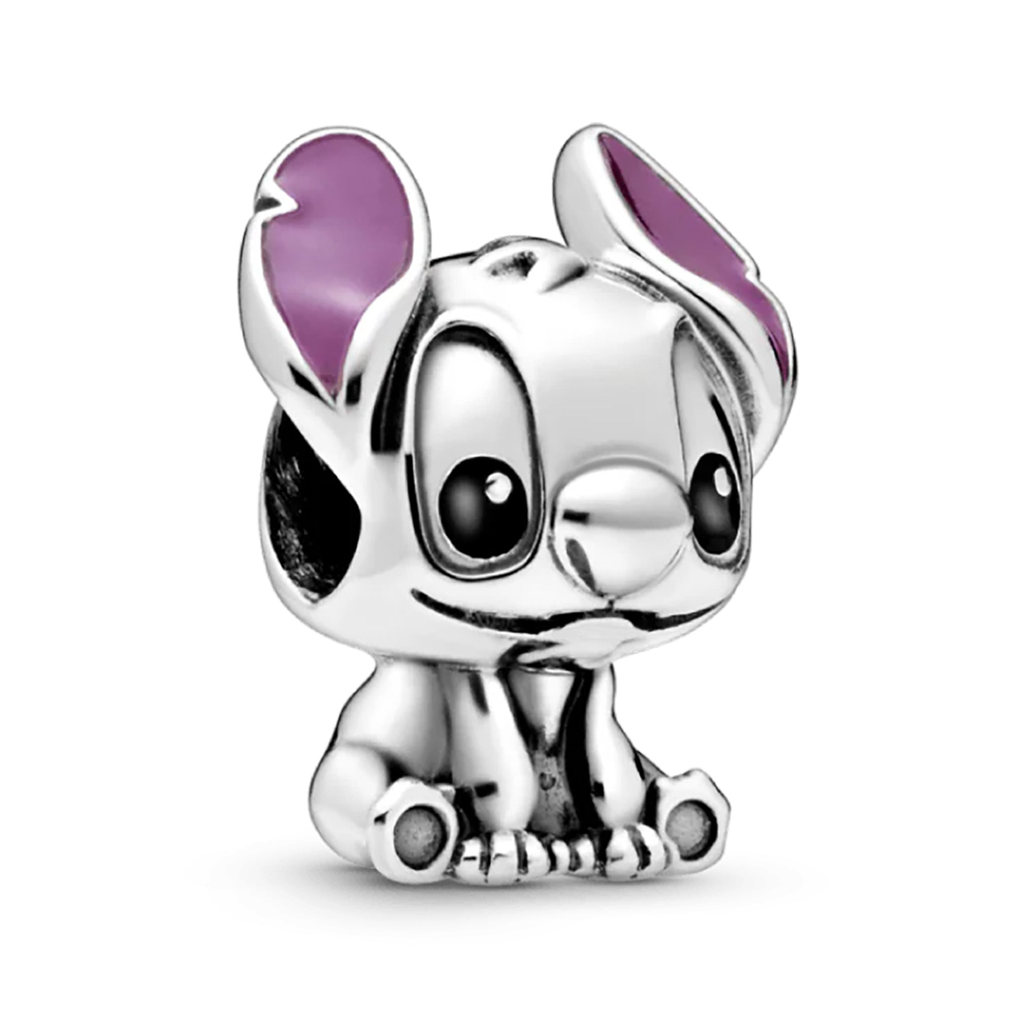 Charm Inspirado Pan 1:1 Stitch Plateado, Plata .925