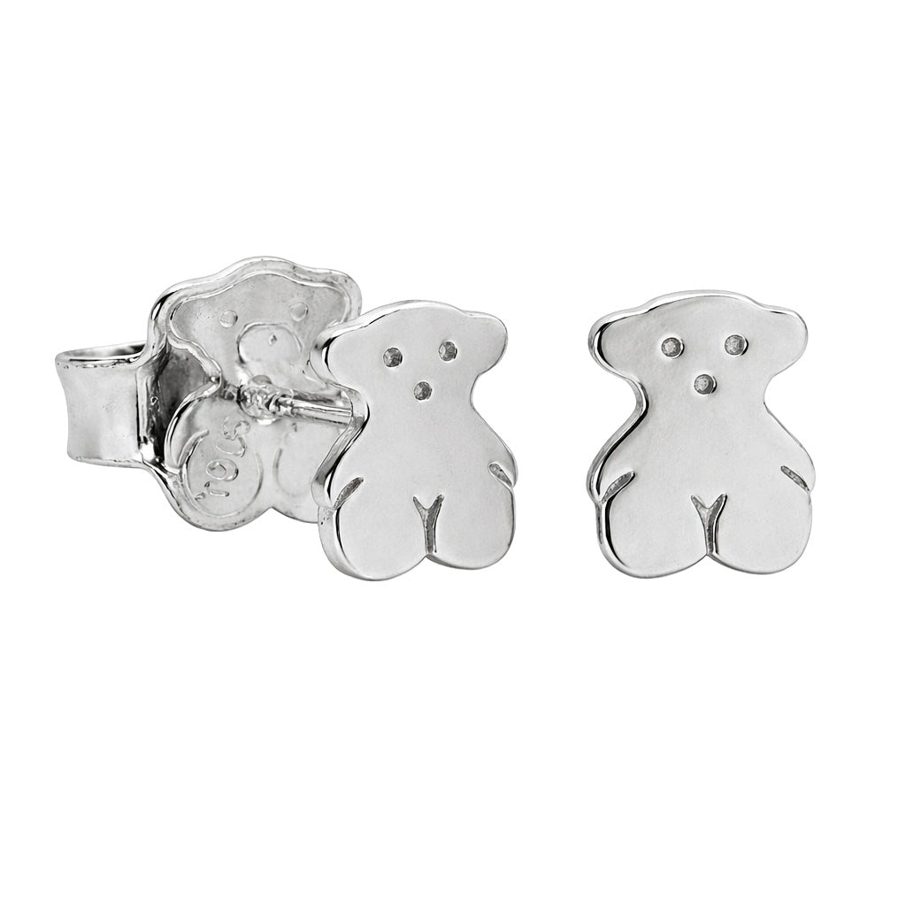 Broquel Inspirado Osos 1:1 Liso Plata .925