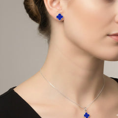 Juego Inspirado Económico Van C Esmaltado Plata .925