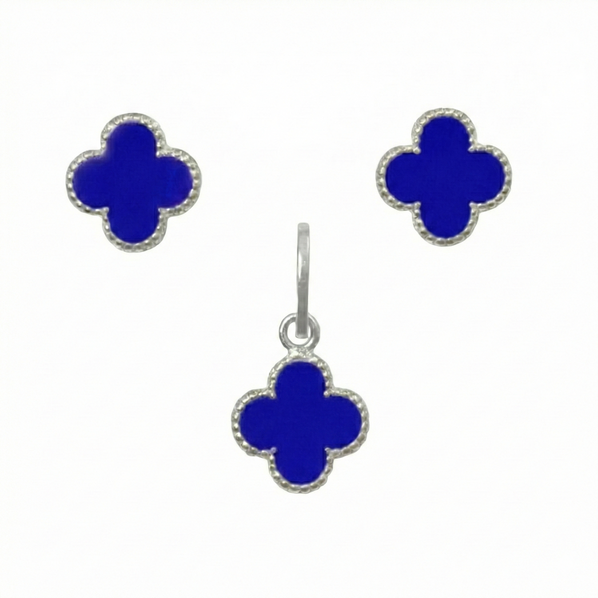 Juego Inspirado Económico Van C Esmaltado Plata .925