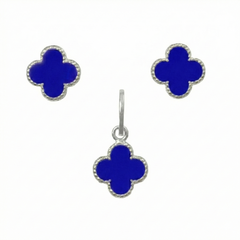 Juego Inspirado Económico Van C Esmaltado Plata .925