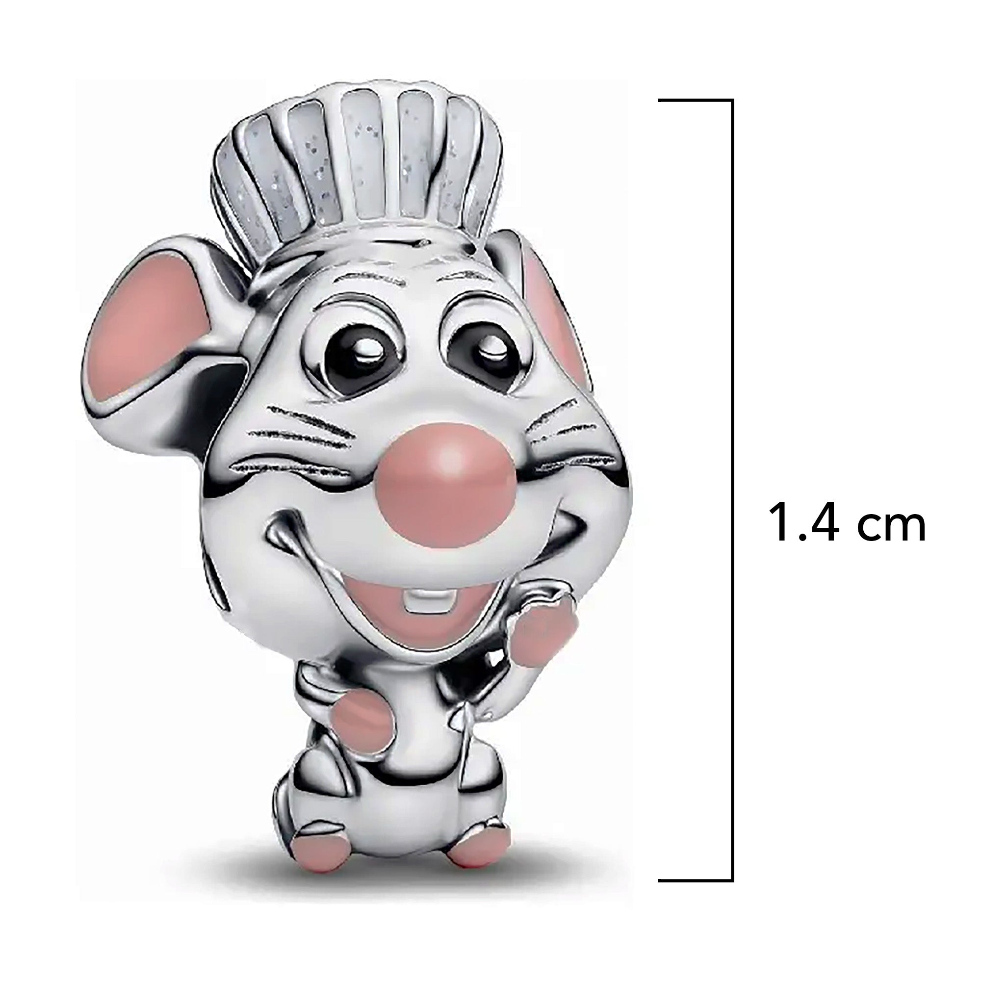 Charm Inspirado Pan 1:1 Remy, Plata .925