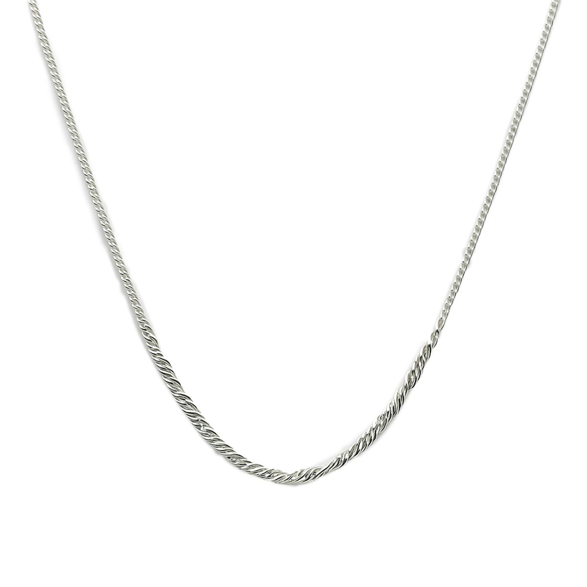 COLLAR TORZAL PLATA .925