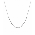 Collar Singapur con Cadena Barbada Plata .925