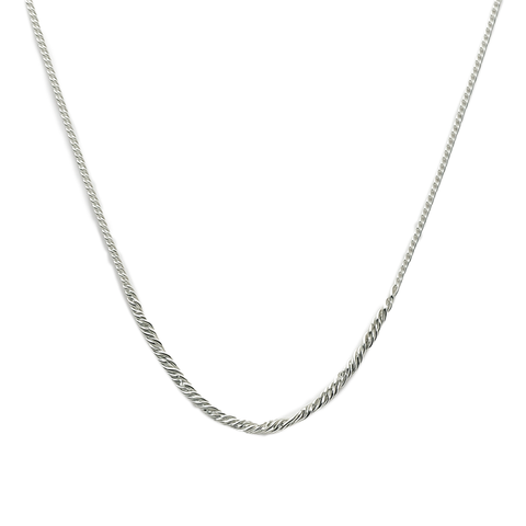 COLLAR TORZAL PLATA .925