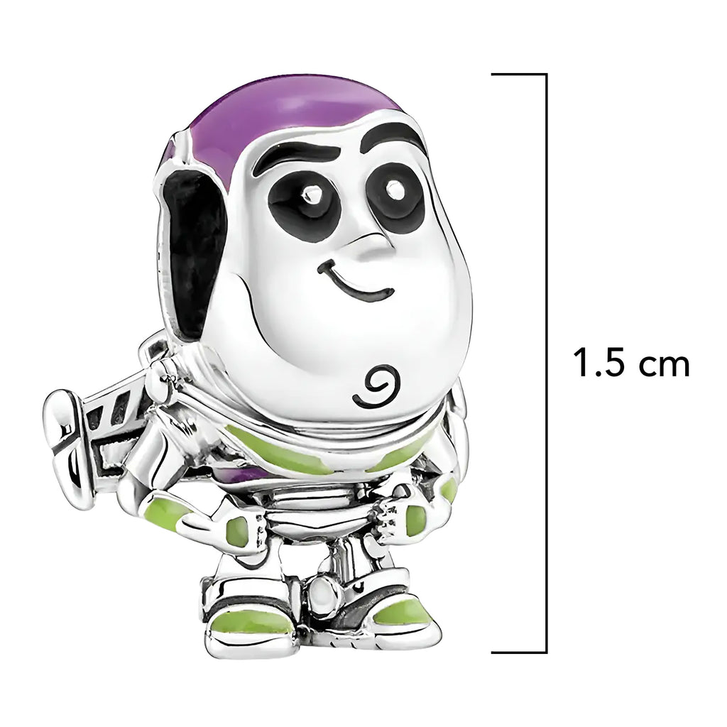 Charm Inspirado Pan 1:1 Buzz, Plata .925