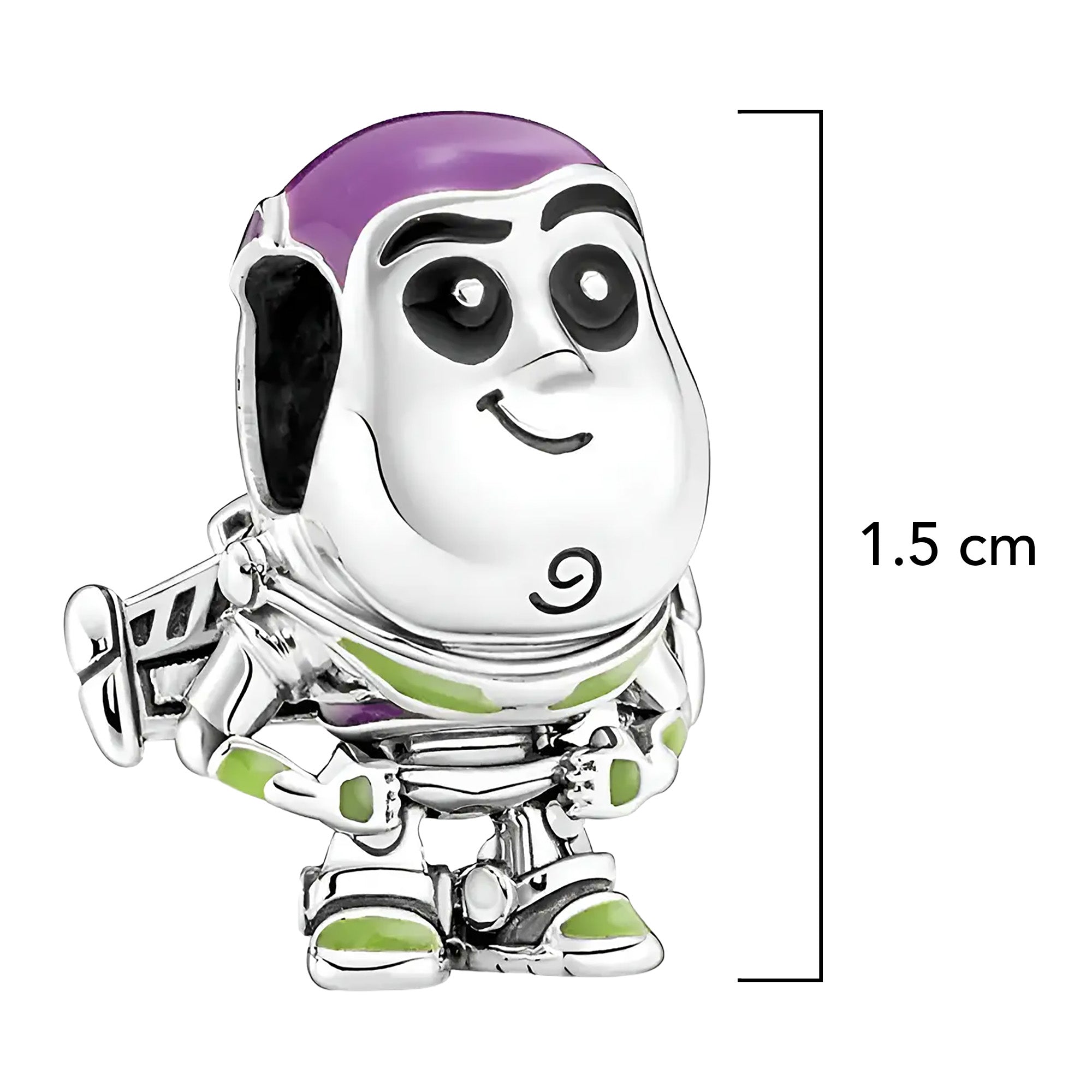 Charm Inspirado Pan 1:1 Buzz, Plata .925